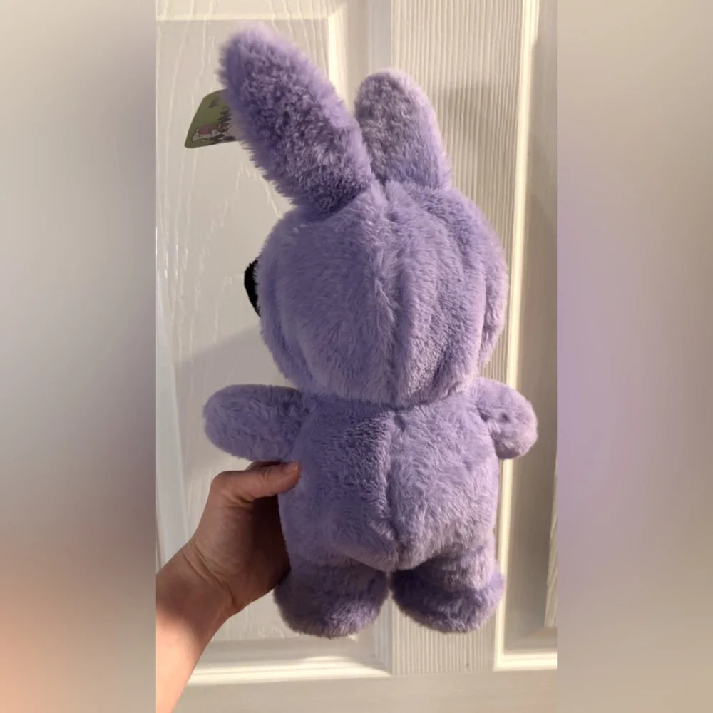 Easter Spring Snoopy Plush Toy in Purple with Bunny Ear Hoodie/hood - Picture 3 of 5